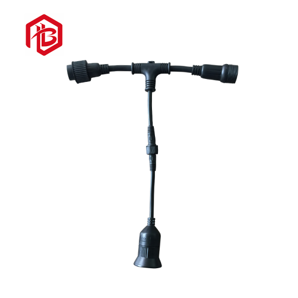 Outdoor LED String Light 4 Pole E27 Lamp Holder