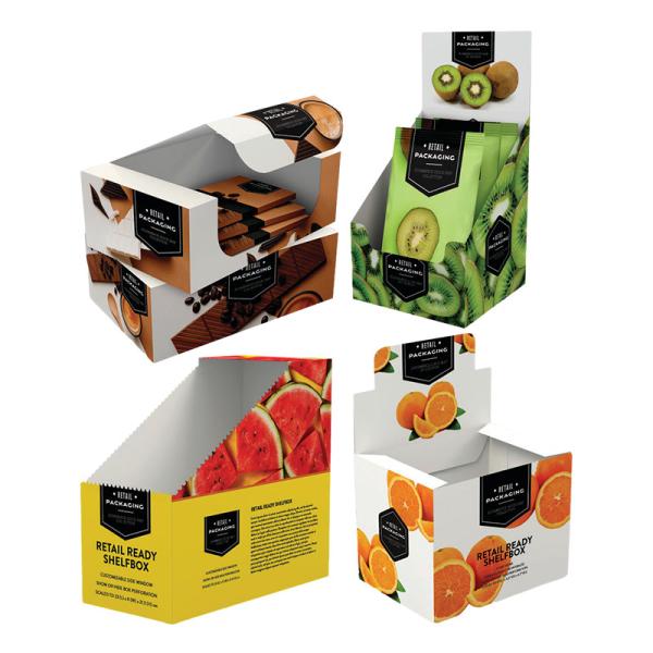Cheap Biodegradable Cardboard Counter Display Stands custom cardboard counter display for sale