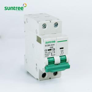 Best SCB8-63H 16A 32A 63A 2P 4P MCB Circuit Breakers wholesale
