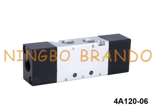Cheap 4A120-06 Airtac Type Air Pilot Operated Pneumatic Valve 5 Way for sale