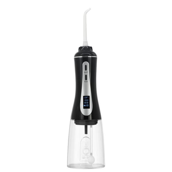 Cheap USB Charging Electric Oral Irrigator , OLED Display Portable Tooth Cleaner for sale