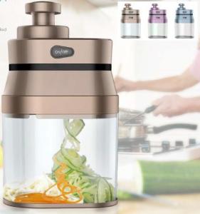 Best Black / White Spiralizer Food Processor Electric Spiral Vegetable Slicer Shredder wholesale