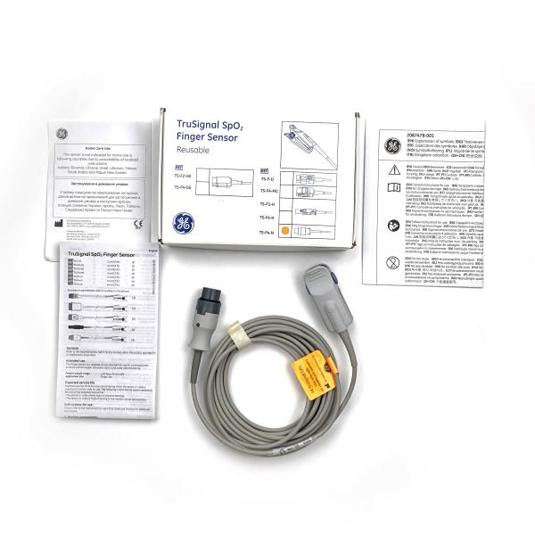 Cheap GE TS-F4-N TruSignal SpO2 Finger Sensor Reusable for sale