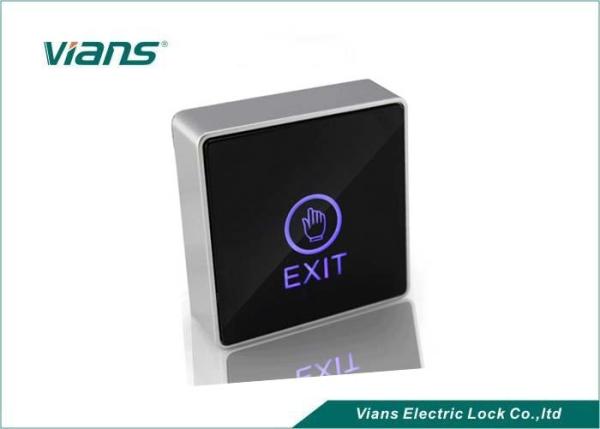 Cheap Touch Sensor Door Exit Button LED Indicator Door Switch NO NC COM for sale