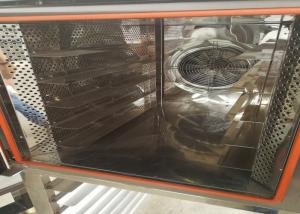 High Efficiency Gas Bakery Convection Oven Ten Trays Automatic Timer System