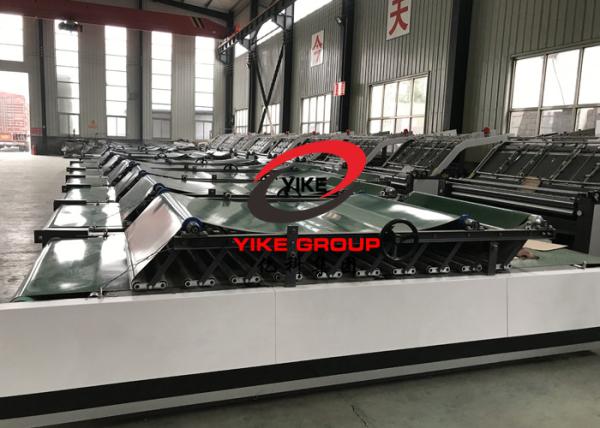 Cheap YIKE GROUP Automatic Flute Laminating Machine 1300A 1450A 1650A For Beer / Wine Box for sale