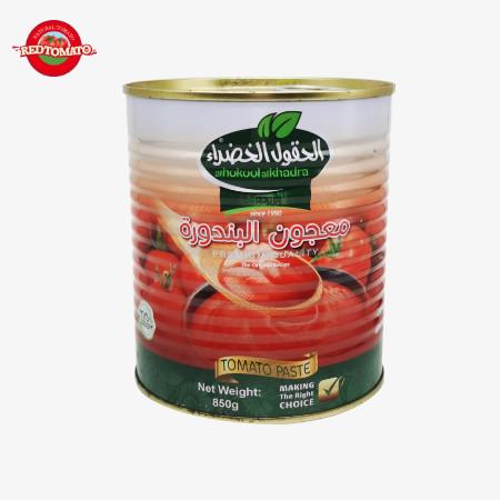 Cheap ISO Canned Tomato Paste 850g Per Tin With Easy Open Lid 30%-100% Purity for sale