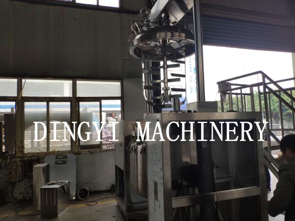 Cheap Touch Screen Homogeniser / Smooth Operation Vacuum Emulsifying Mixer for sale