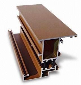 Best Mill Finish Aluminum Curtain Wall Profile Bronze / Black Energy Saving wholesale