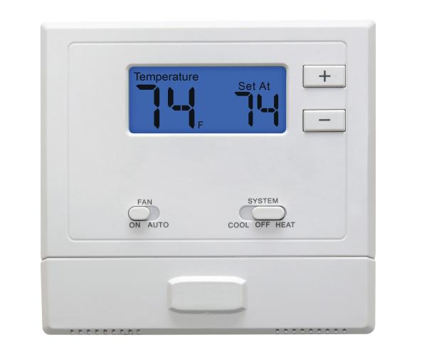 Cheap White Gas Heater Thermostat / Underfloor Heating Programmable Thermostat for sale