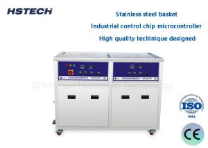 Best Double Tank SMT Ultrasonic Cleaning Equipment With Cleaning And Drying Function wholesale