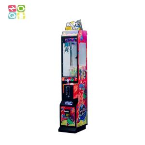 China Mini Arcade Game Metal Cabinet Claw Crane Machine With Debit Card Payment System on sale