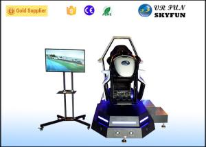 China Amazing 9D VR Racing Simulator Arcade Racing Car Game 1 Cabin Style on sale