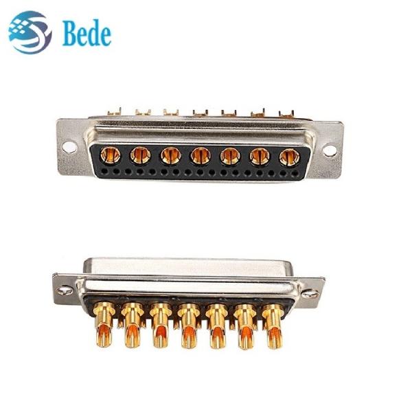 Cheap 24W7 DB Hybrid Connector Series Mixed Power-Signal Transmission Straight Pins for sale
