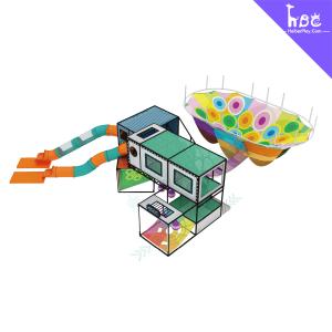 Best Indoor Colorful Rainbow Tree Rope Netting For Playground Funny Game wholesale