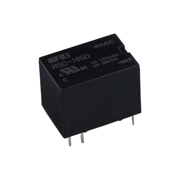 Cheap SPDT Power D 1KV Non - Latching Relay 5 Volt 2A RSA-105D PCB Mount For Fan for sale