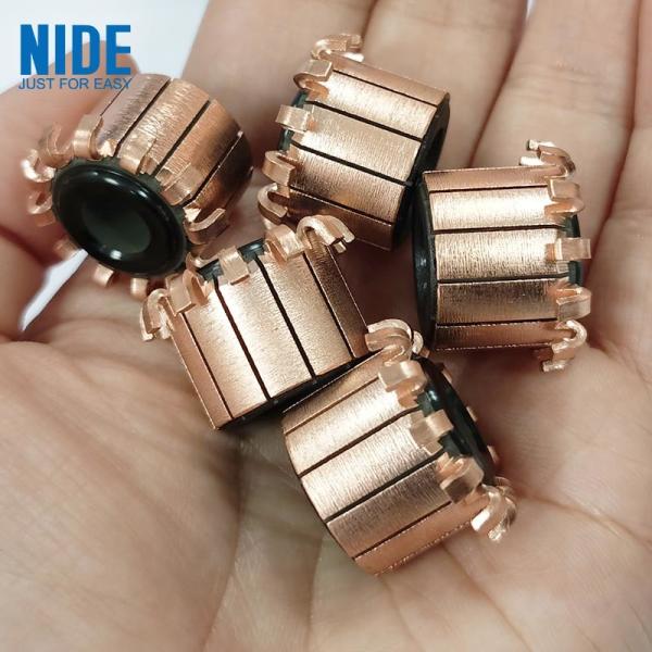 Cheap 12P Copper Electric Motor Commutator DC Hook Type for sale