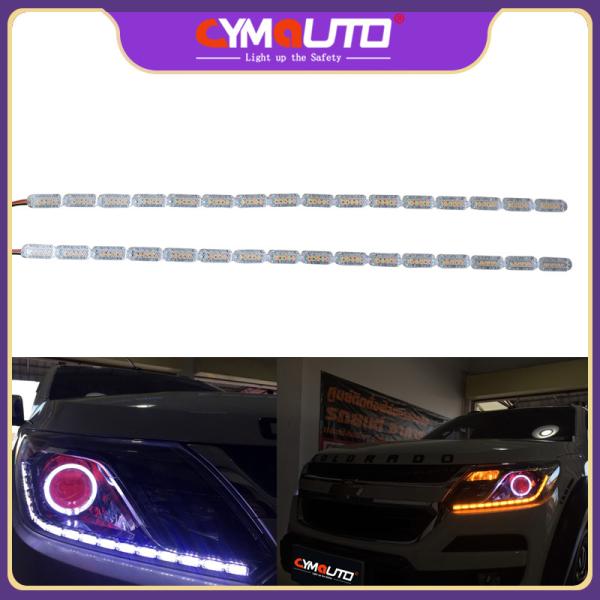 Cheap Fog LED Daytime Running Lights Anticollision Drl Flowing LED Turn Signal for sale