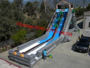 China giant snow slide inflatable , giant snow slide, inflatble toboggan slide , snow slide on sale