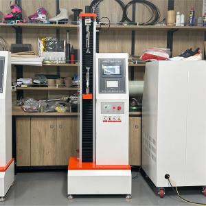 Best Universal Testing Machine ASTM D2209 Test Standard For Leather Strength Testing Equipment 5kn Max Load wholesale