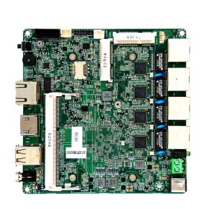 Quad Core J1900 Nano Size Firewall Computer Motherboard Network Security 4 LAN