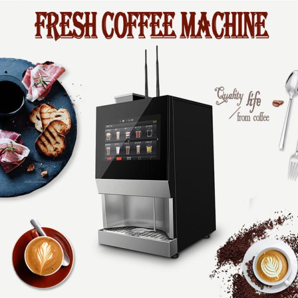 Cheap OEM Cappuccino Latte Tabletop Coffee Vending Machine Close Loop Control With IOT Function for sale