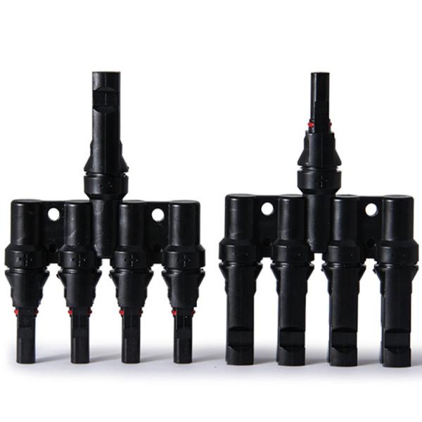 Cheap MC4 T-Branch Connector 4 in 1,Adaptor 5 in 1 T-branch connector,Y Connector 2 in 1,Splitter Y Connector 3 in 1 for sale