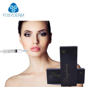 Removing Nasolabial Folds Injectable Dermal Filler With Syringe And Two Needles