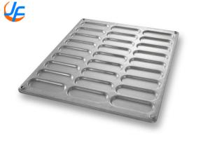 RK Bakeware China-PFA Nonstick Cluster Hot Dog Bun Pan With Gusseted Sidewalls For Industrial Bakeries