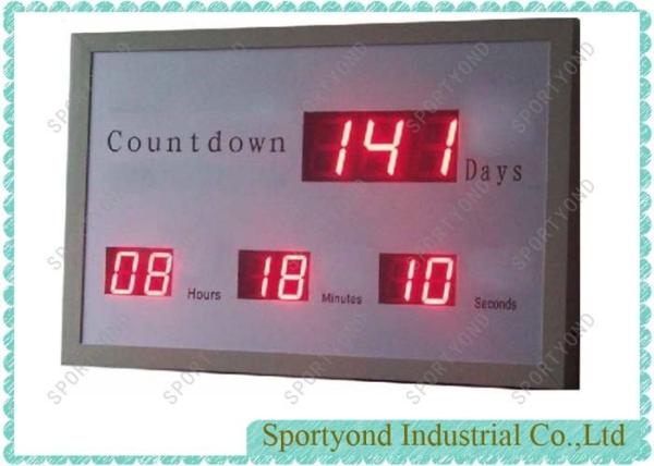 Cheap LED Countdown Clock with Digit Display for sale