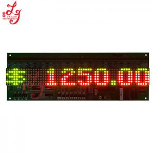 China LED Progressive Display Jackpot display for POG Pot O Gold Fox340 For Sale on sale