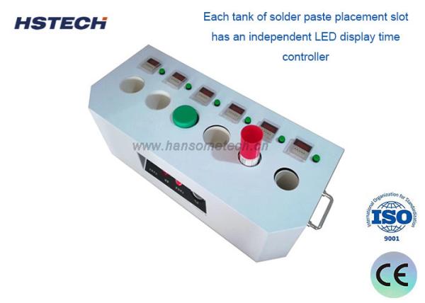Cheap 4 Tanks 6 Working Tank Solder Paste Thawing Machine with FIFO Function for sale