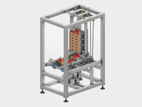 Cheap Electromagnetic Continuous Automatic Box Stacking Machine 380V for sale