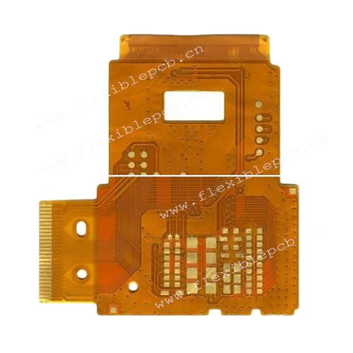 Cheap GPS 2 Layer Flex Pcb Stackup 0.5oz-3oz Copper Flex Circuit Design for sale