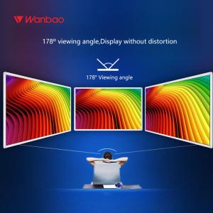 LCD Monitor Interactive Display Panel Touch Screen 55 Inch Horizontal