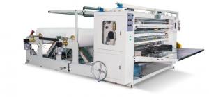Best Soft Fabric Auto Paper Folding Machine Siemens PLC / HMI / Inverter Control wholesale