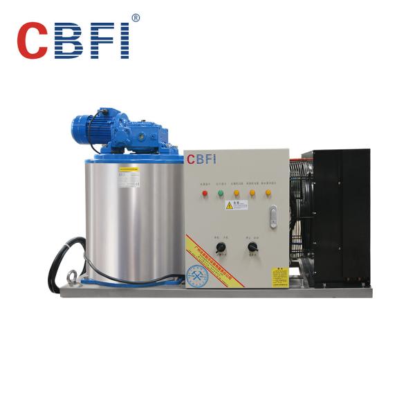 Cheap 1000kg Capacity Air Cooled Small Flake Ice Machine For Home With Imported Compressor for sale