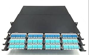 200mm Depth High Density MPO Patch Panel Customizable Option