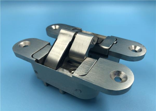 Cheap Left Open Concealed Cabinet Hinges / Hidden Door Hardware Hinge 180° for sale