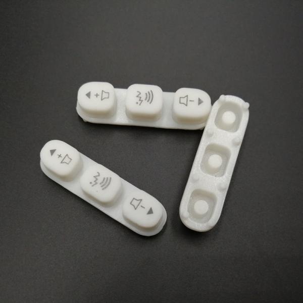 Cheap Custom Silicone Rubber Key Microphone Remote Control Key for sale