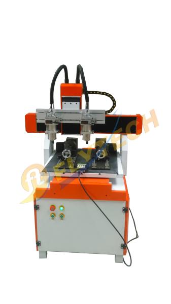 Cheap Hot sale small 4 axis CNC Router jade engraving machine with 2 spindles 2 rotary axis for sale