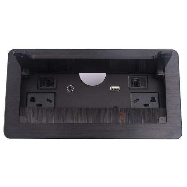 Cheap Conference Table Power Outlets Office Hidden Desktop Power Socket Box for sale