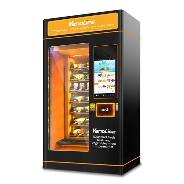 Cheap Salad Vendlife Vegetable And Fruits Single Cabinents Fully Automatic Vending Machines Supplier With 2021 New Style For S for sale