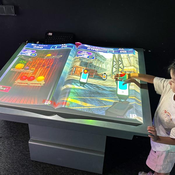 Cheap Virtual Flip Book Projection Software System Restaurant Menu Projection for sale