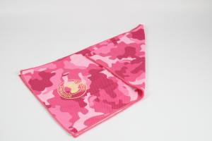 RPET Plastic Bottle Custom Design Double Side Printed Recycled Microfiber Beach Towel