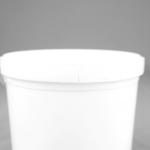 Transparent Food Container Bucket With Custom Logo Multi Purpose Storage