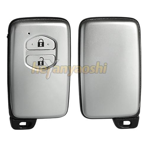 Cheap Toyota 2 Buttons Smart Key Shell with Emergency Key Insert for sale