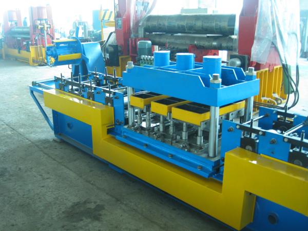 Cheap Durable 1.5-2mm Galvanized  Steel Door Frame Cold Roll Forming Equipment ,PLC Control Automatic for sale