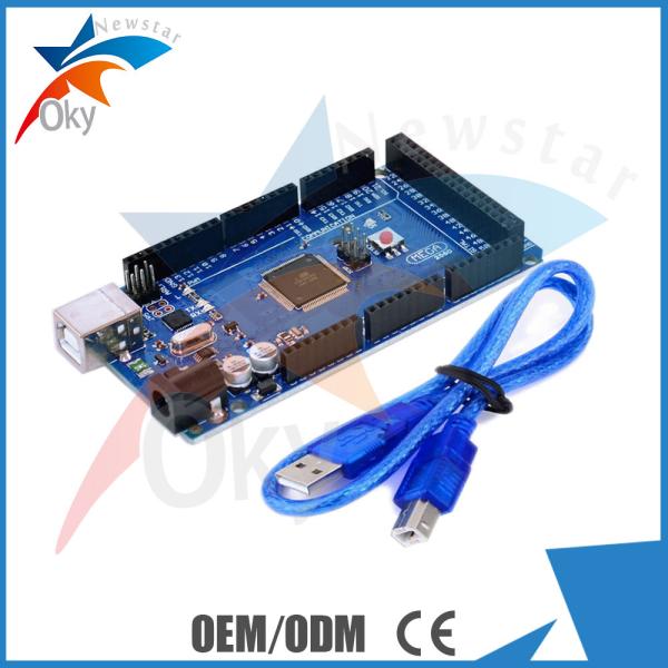 Cheap Board ATMega2560 Board For Arduino , UNO Mega 2560 R3 With 40 Length Jumper for sale