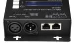 LCD Display Black 4CH DMX Decoder With Micro - Computer Control Technology